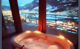 Chalet Con Jacuzzi Vista Montagne