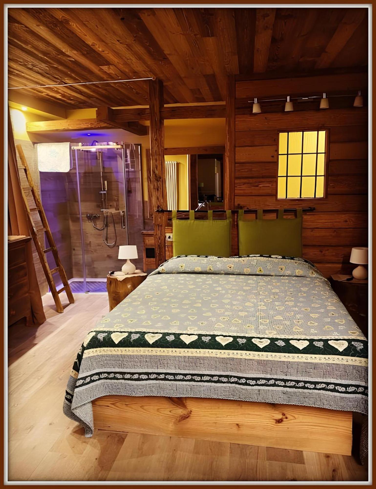 Chalet Con Jacuzzi Vista Montagne Aoste Chambre photo